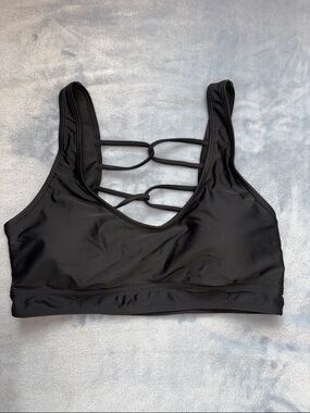 Black Strappy Bikini Top - Women Swim Bikinis